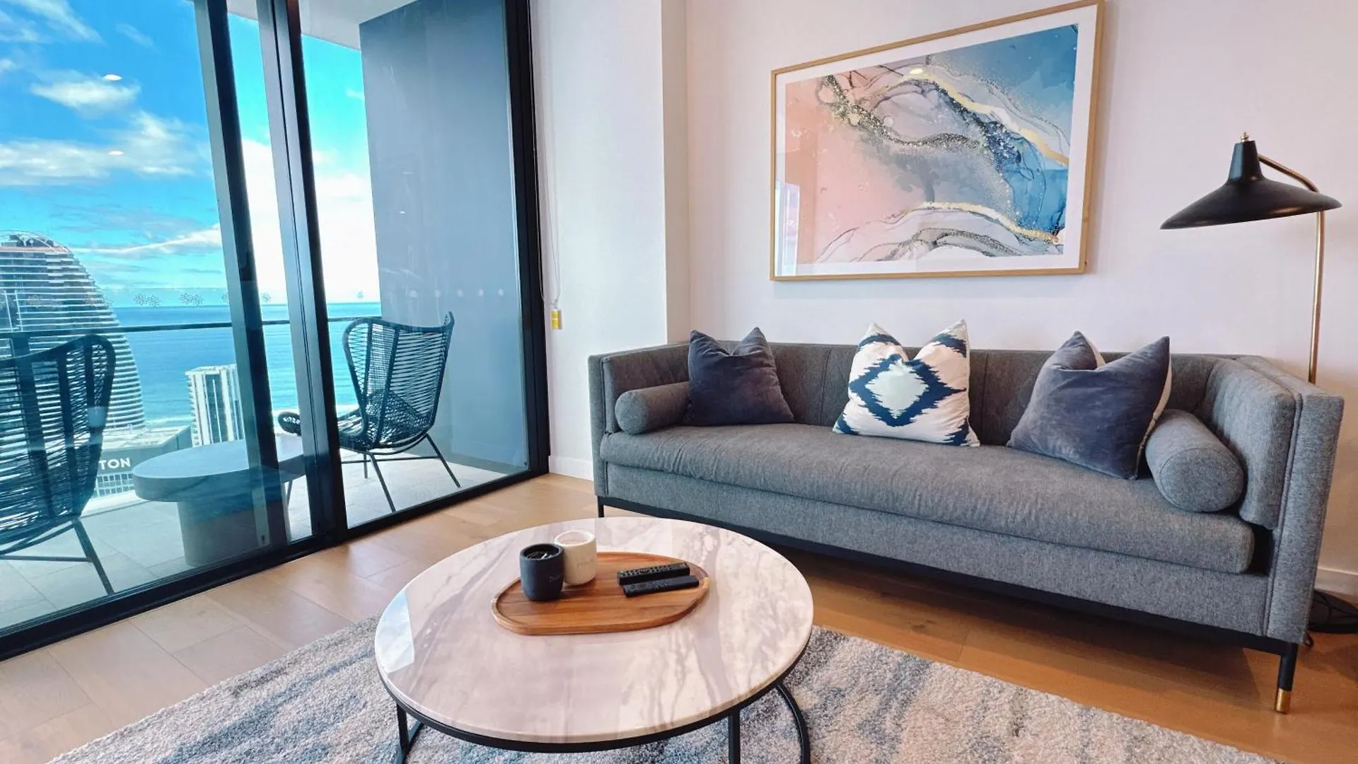 شقة Casino & Luxury Sky High Oceanview 2Br 2Ba Parking غولد كوست 0*,  أستراليا