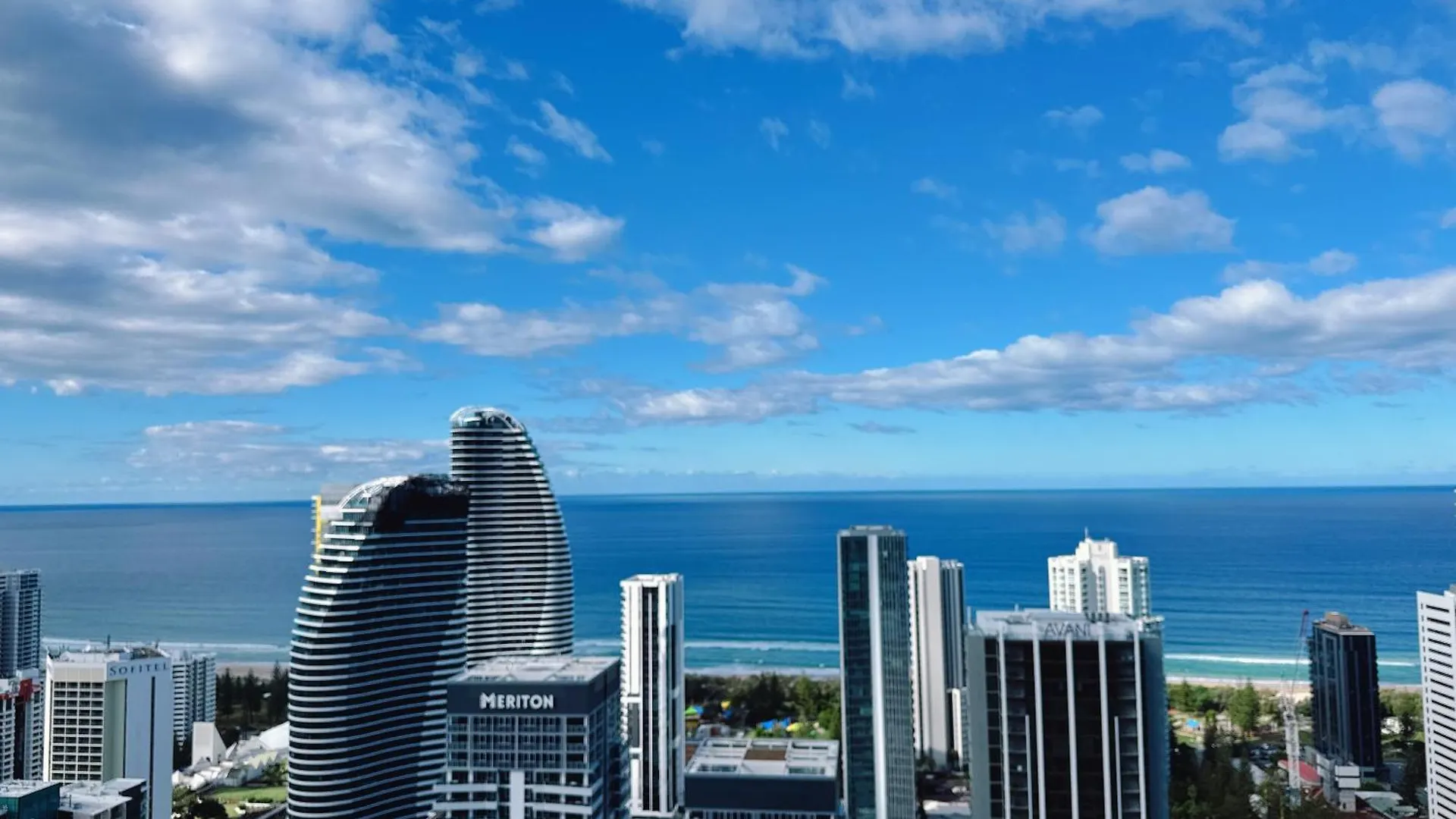 شقة Casino & Luxury Sky High Oceanview 2Br 2Ba Parking غولد كوست